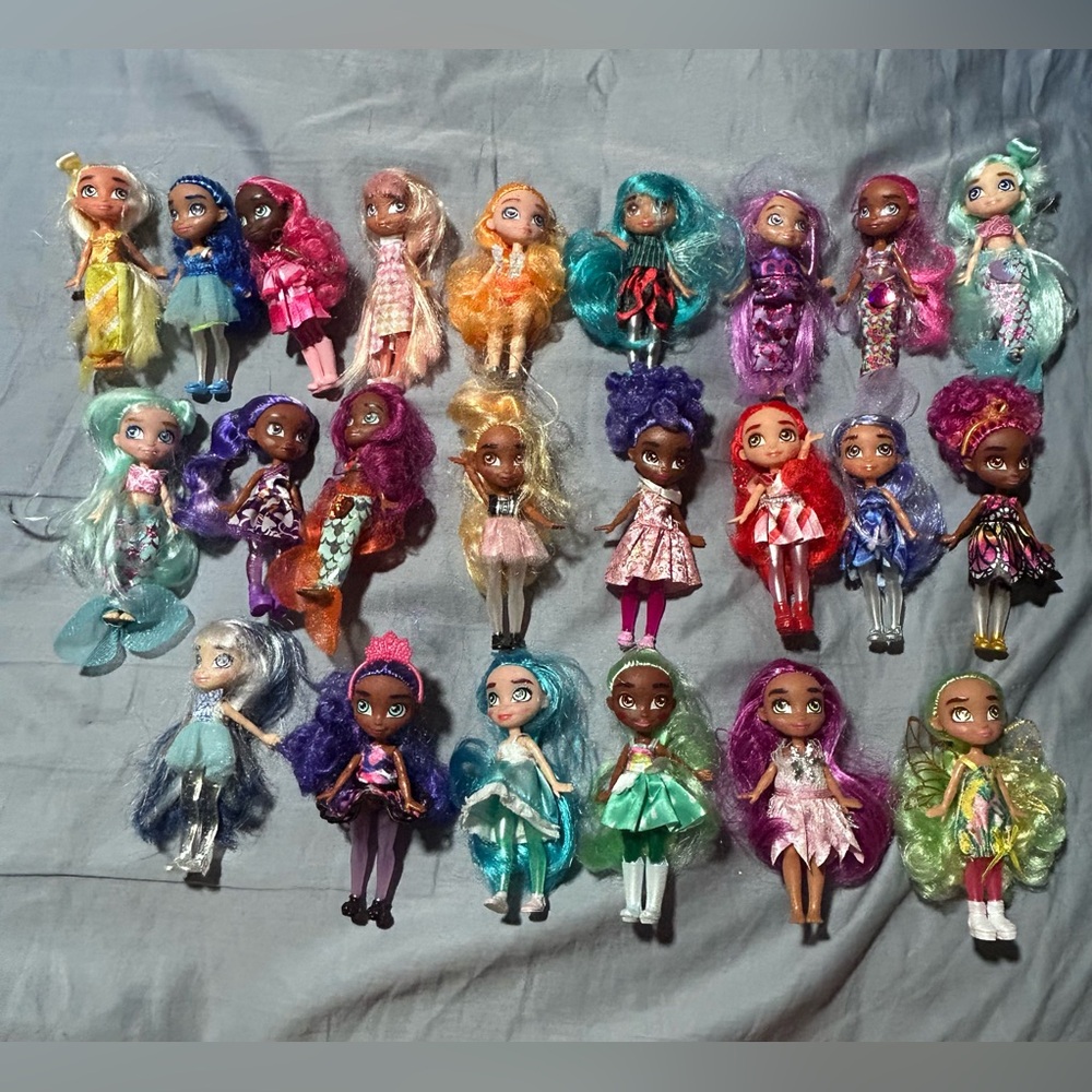 Lot Of 23 Mini 4” Dolls